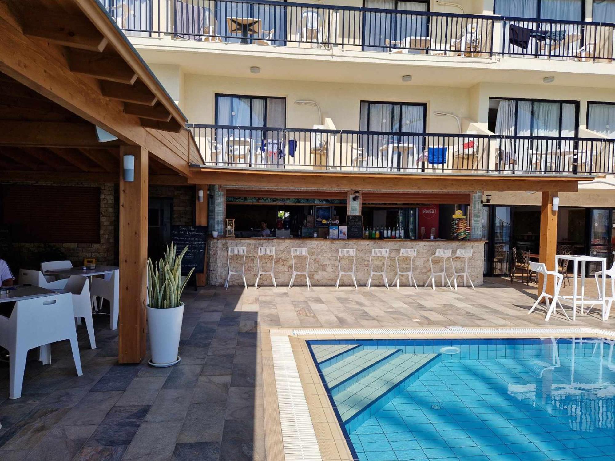 Simos Magic Beach Hotel Apts Agia Napa Exterior foto